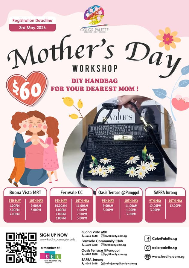 KEC Mother's Day Workshop 2026 poster