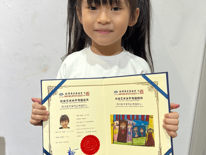 Nanyang Artist Society Graded Exams 2023