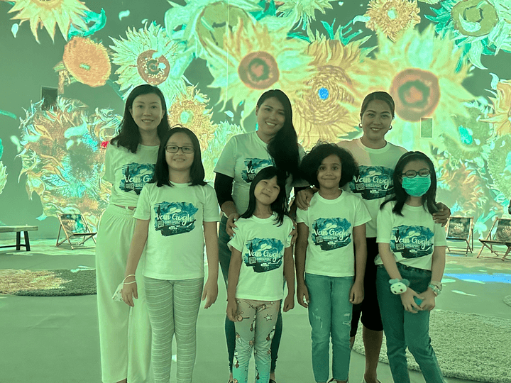 Color Palette Van Gogh Expo Excursion 2023