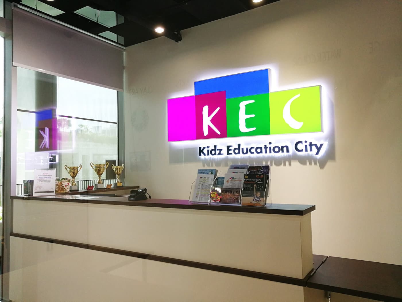 Kidz Education City front desk